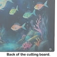 thumbnail image 5 of Carolines Treasures DAC7656LCB 15 x 12 in. Bioluminescent Fish Glass Cutting Board, 5 of 5