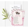 thumbnail image 3 of Inkdotpot Raccoon Jungle Animals Who Knows Mommy BestBaby Shower GameCards FunActivity Cards Set Of 50Party Theme, 3 of 5