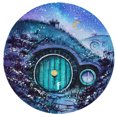 thumbnail image 2 of Cuadros Decorativos Punto de cruz parcial DIY Eco-algodón Night View Handiwork Impreso Craft Art Kit DQrwqpou Nuevos Originales, 2 of 9
