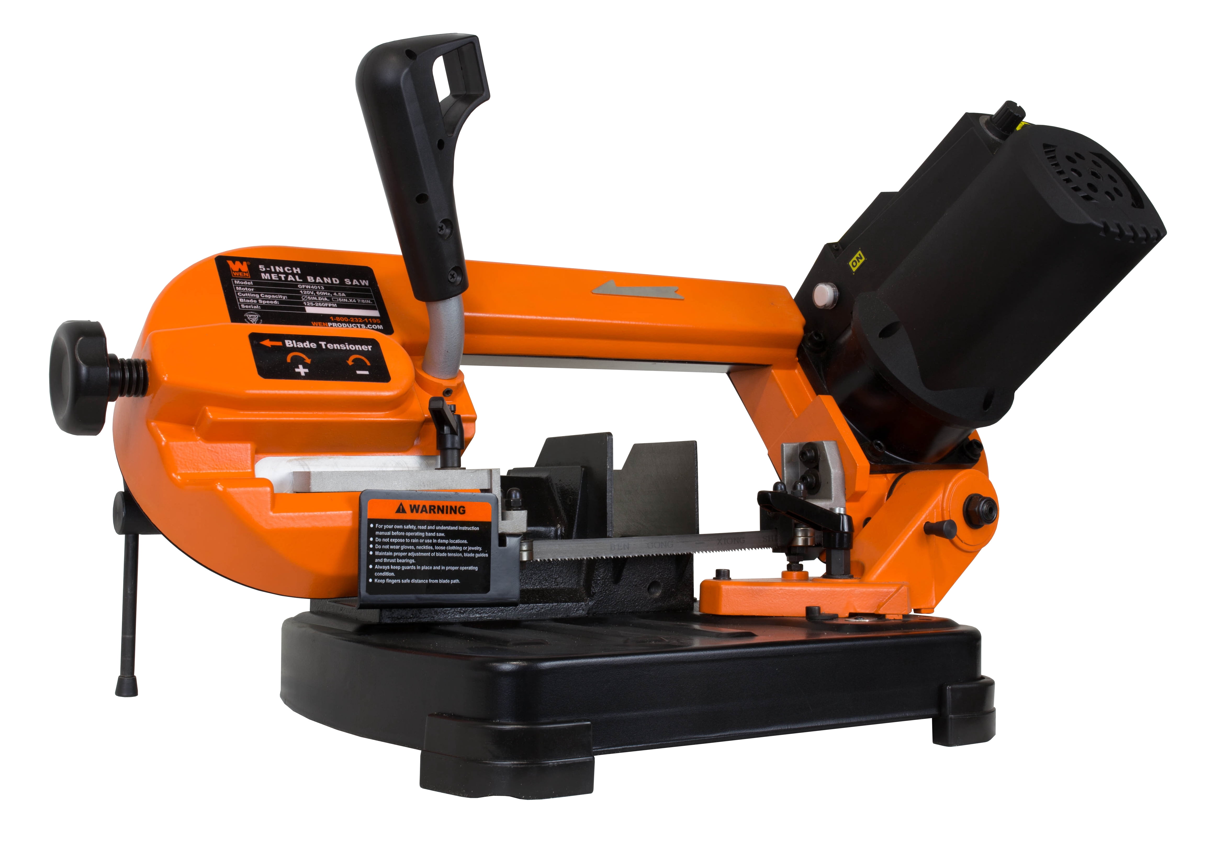 WEN 5-Inch Metal-Cutting Benchtop Bandsaw