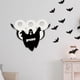 thumbnail image 3 of Portar de papel en Artesanías de hierro Dispensador de de papel Organizador Fantasma de Halloween para inodoro, 3 of 9