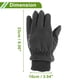 thumbnail image 5 of Guantes de ciclismo de dedo completo para hombres, guantes de motocicleta para escalar, motocicleta, ciclismo, forro polar, gris, talla única, 5 of 6