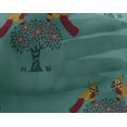 thumbnail image 4 of oneOone Georgette Viscose Fabric Bird & Tree Block Print Sewing Fabric BTY 42 Inch Wide, 4 of 4