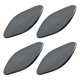 thumbnail image 1 of ADDHAT 4Ud Protector Para Tablero De Carro De PU Negro Con Superficie Antideslizante, 1 of 8