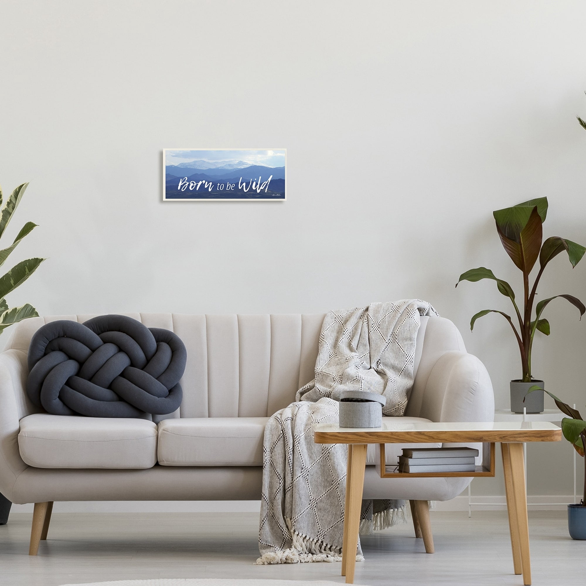 Stupell Industries Born to be Wild Outdoor Adventure Panoramic Sky,17 x 7, Design by Lori Deiter