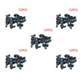 thumbnail image 2 of QualitChoice 12 Pcs Disc Brake Rotor T25 Screws Stainless Steel Small Road Bikes Mountain Bike Bolts Replacement Parts Cycling 5Set, 2 of 6