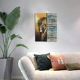 thumbnail image 5 of Ten Commandments 10 Commandments Wall Art Judas Lion Wall Art Christian Religious Painting Decorative For Prayer Room Bedroom Living Room Framed 12"X16", 5 of 6