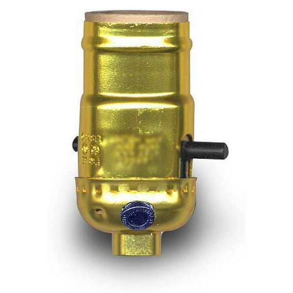 National Artcraft® Standard Edison Lamp Socket with Side Hole for Offset Wiring (Pkg/5)