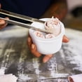 thumbnail image 3 of Freezer Containers Dessert Cup Ice Cream Box Clear Cups Yogurt Jars Straight Plastic White, 3 of 6