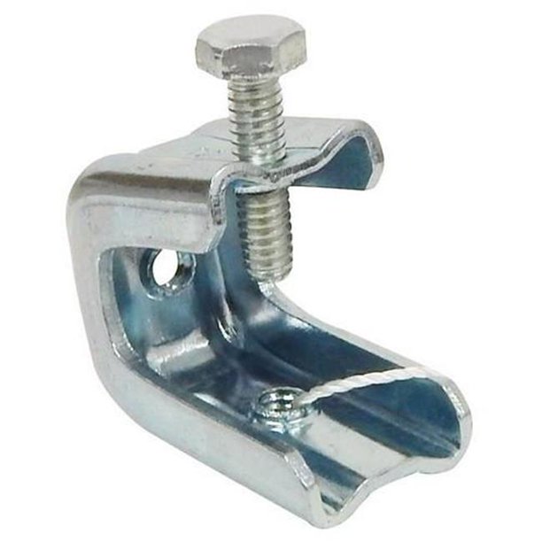 Morris Products 17469 0.75 in. Steel 0.375 in. Flange Universal Beam Clamps 16 Rod Walmart