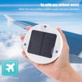 thumbnail image 3 of 5200mAh Monocrystalline Silicon Solar Power Bank - White ABS Portable Charger with 5V/1A Input/Output, Compatible with Mobile , Computers & Digital Cameras - Emergency USB Charging Solution, 3 of 6