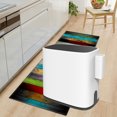 thumbnail image 3 of GUOOL Rodeo Household Trashcan Narrow Bathroom Dustbin Plastic Garbage Bin Press-type New White, 3 of 9