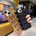 thumbnail image 4 of Carcasa de teléfono móvil de silicona de color sólido para iPhone 14 de Apple 15promax con galvanoplastia cóncava y convexa, carcasa blanda avanzada de 12 pulgadas, 4 of 6