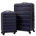 thumbnail image 1 of Luggage Travelers Club Harper - Juego de 2 piezas (ABS, carcasa rígida), color azul, 1 of 9