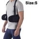 thumbnail image 2 of Cinturón de soporte lumbar Dinheiro: para hombres y mujeres. Máximo soporte para la postura y la columna vertebral, ajustable, transpirable con tirantes extraíbles, 2 of 5
