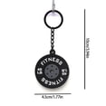 thumbnail image 5 of YongCo Athletic Style Weightlifting Keychain Miniature Barbell Plate Keyring Accessory, 5 of 10