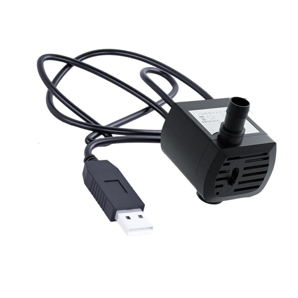 Lerpwige Water Pumping Fish Container Fountain Aquarium Filter Low Noise Brushless Motor Submersion For Dog Bowl Fountains