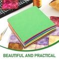 thumbnail image 3 of JUNWELL 40 Sheets Diy Craft Felt Sheets Colorful Patchwork Sewing Crafts Fabric Sheets Diy Felt Material, 3 of 6