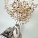 thumbnail image 3 of KAKOWELY Ramo de pétalos decorativos en forma de corazón de 4 piezas, flores artificiales de plástico, decoración para bodas y fiestas., 3 of 5