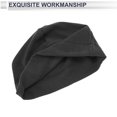 thumbnail image 4 of Sombrero de ciclismo Unique Bargains Mantener Calor Forro de Casco Tela Desmooth Negro 27x21cm 1 Pcs, 4 of 7