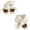 White, variant on Cosy Lamb Wool Kids Scarf and Gloves Set Baby Winter Essential with Cartoon Bear Designing for Warmth In Cold Weather