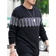 thumbnail image 3 of LELINTA Men's and Big Men's Soft Knitted Pullover Casual Sweater Men Pullovers Long Sleeve Casual Knitwear Sweaters, 3 of 6