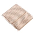 thumbnail image 1 of 100pcs Multi-functional Nail Art Polish Orange Wood Sticks Cuticle Pusher Removers, 1 of 6