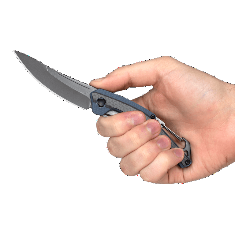 Kershaw Reverb XL Manual Knife, Black Lightweight 3 inch Blade