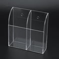 thumbnail image 4 of Soporte De Acrílico Para Control Remoto, Caja De Almacenamiento, Soporte De Pared Para El Hogar, Funda Transparente 1/2/3, 4 of 7