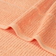 thumbnail image 6 of Superior Milo Smart Twist Cotton Medium Weight 8 Piece Towel Set, Peach, 6 of 10