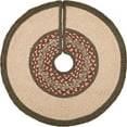thumbnail image 3 of Holly Berry Jute Stencil Mini Tree Skirt 21, 3 of 4