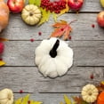 thumbnail image 3 of Mashaouyo Desktop Decor 1Pcs Mixed Artificial Pumpkins Fake Pumpkins For Decorations Artificial Vegetables Harvests Decoration 6.5cm, 3 of 3