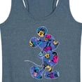 thumbnail image 3 of Mickey & Friends - Mickey Silhouette Expressive Pattern - Women's Racerback Tank Top, 3 of 5