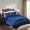 Navy, variant on JML Adult King Heavy 1 Ply Thick Embossed Warm Bed Blanket 9Lb for Winter, 85"x95", Grey