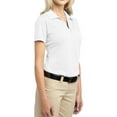 thumbnail image 4 of Mafoose Women's Tech Pique Polo T-Shirt White 3X-Large, 4 of 5
