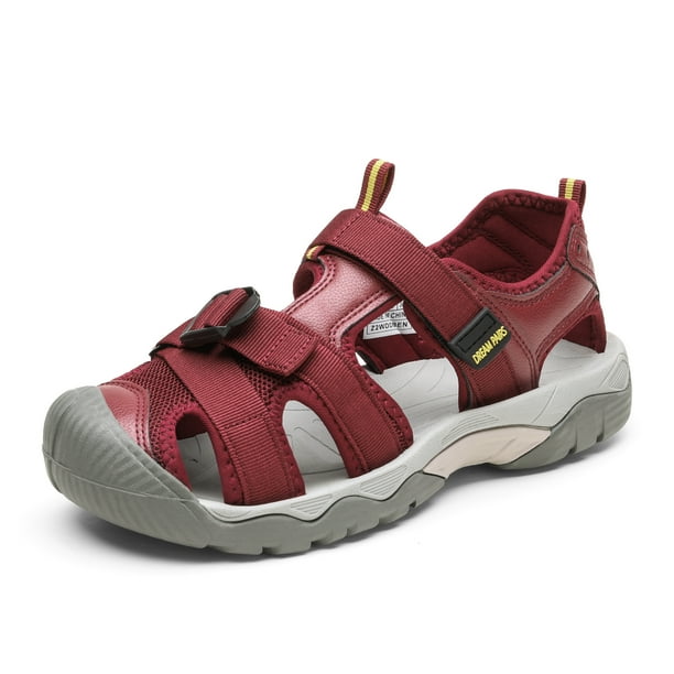 DREAM PAIRS Women's Closed Toe Sport Hiking Sandals，Summer Outdoor