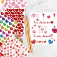 thumbnail image 4 of Pegatinas LINAYE con forma de corazón de San Valentín, 3000 unidades, para niños, 72 hojas, 4 of 6