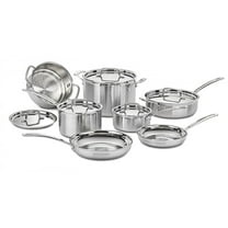 Cuisinart MultiClad Pro Triple Ply Stainless 12 Piece Set