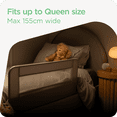 thumbnail image 4 of Perma Swing Down Baby Bed Rail, for Kids and Single Mattresses, 35.4" Wide by 17.7" Tall, 4 of 9