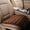 Coffee, variant on Universal Winter Warm Car Seat Cover Cushion Anti-slip Front Chair Seat Breathable Pad Car Seat Protector Seat Covers for Cars