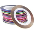thumbnail image 2 of 30Rolls Mixed Color Striping Tape Line for DIY 3D Nail Art Decorations Foil Decals Set (Color: 30 Rolls), 2 of 3
