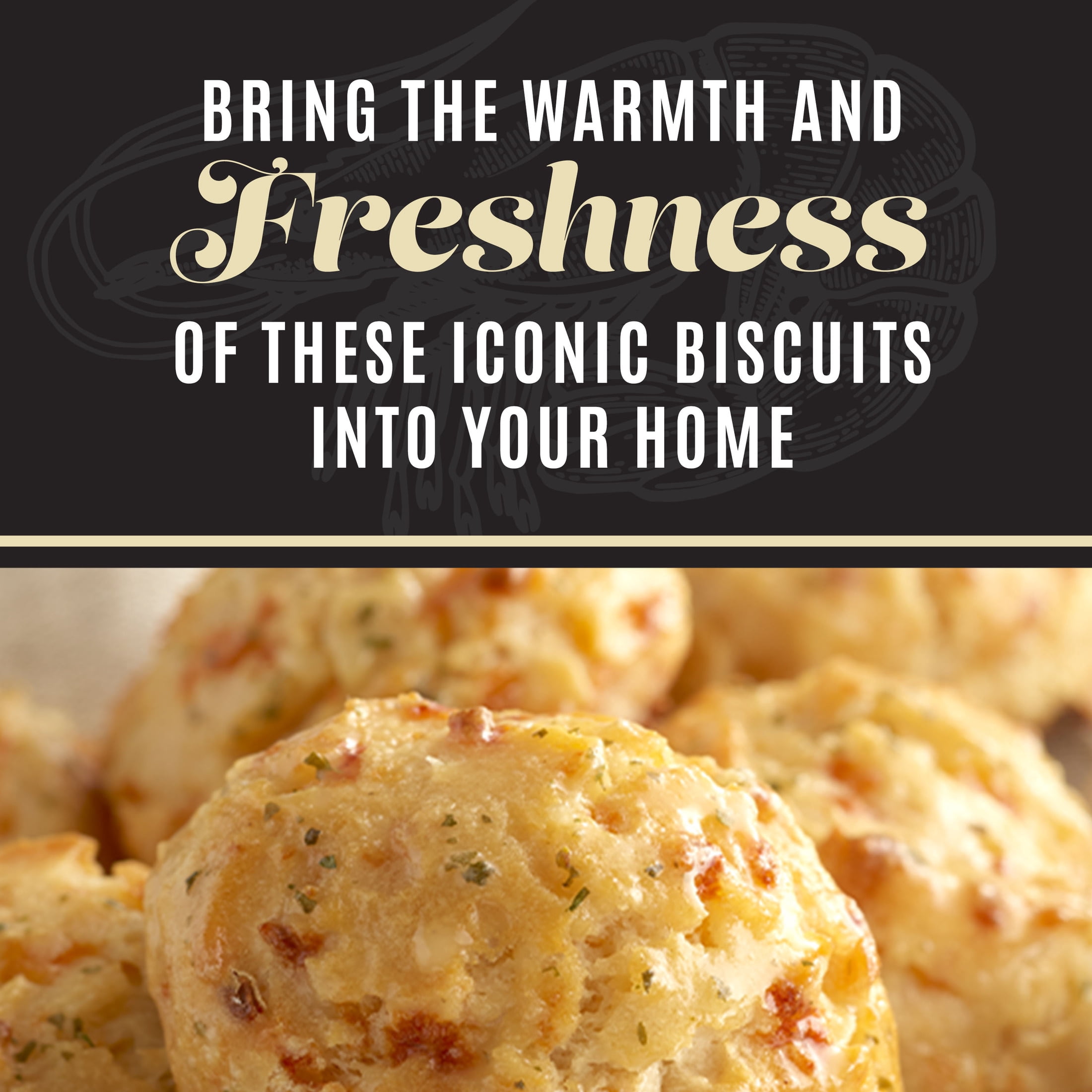 Red Lobster Frozen Cheddar Bay Biscuits, Ready to Bake Frozen Bread Biscuits, 8 Count, 15.66 Oz Box