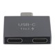 thumbnail image 5 of Usb C macho a doble Usb C hembra Splitter Convter Adaptador Conector de extensión para Usb C Pd Cargador Powerbank Laptop y más Aespa kaili Sencillez, 5 of 5