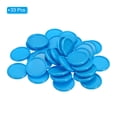 thumbnail image 3 of Unique Bargains Disques de Reliure en Plastique, Bleu, 33 Unités, 3 of 6