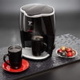 thumbnail image 3 of Moss & Stone Mini cafetera de goteo con taza (tazas de 5 onzas), cafetera pequeña con 2 tazas de caf, 3 of 7