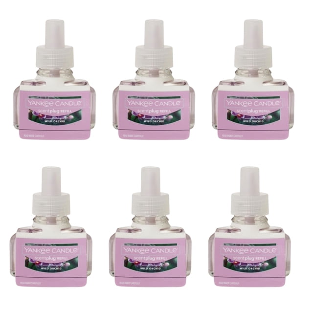 ScentPlug Recarga Yankee Candle Wild Orchid, 30 ml (paquete de 4)