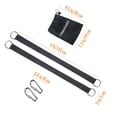 thumbnail image 4 of Kit De Correas Para Colgar Columpio De Árbol, Resistente, Con Capacidad Para 2200 Libras, 5 Pies, Extralargo, Con Mosquetones A Presión Con Cierre Más Seguro Y Bolsa De Transporte, 4 of 8