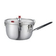 thumbnail image 1 of yuksok Stainless Steel Pressure Cook Cookware Induction Cooker Stainless Steel Stockpot single handle, 1 of 9