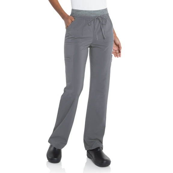 Urbane Women's Performance Modern Tailored Fit Fade Resistant 6 Pockets Pull On Jogger Scrub, Style 9324