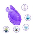 thumbnail image 4 of Limpiador de tanque de humidificador universal de 4 piezas, humidificadores de niebla cálida y fría, pecera, compatible con gotas, gotas, adorable (púrpura), 4 of 5